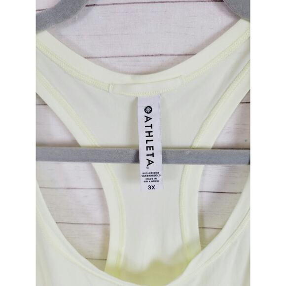 ATHLETA ULTIMATE TANK IN YELLOW, sz 3x - Picture 3 of 10